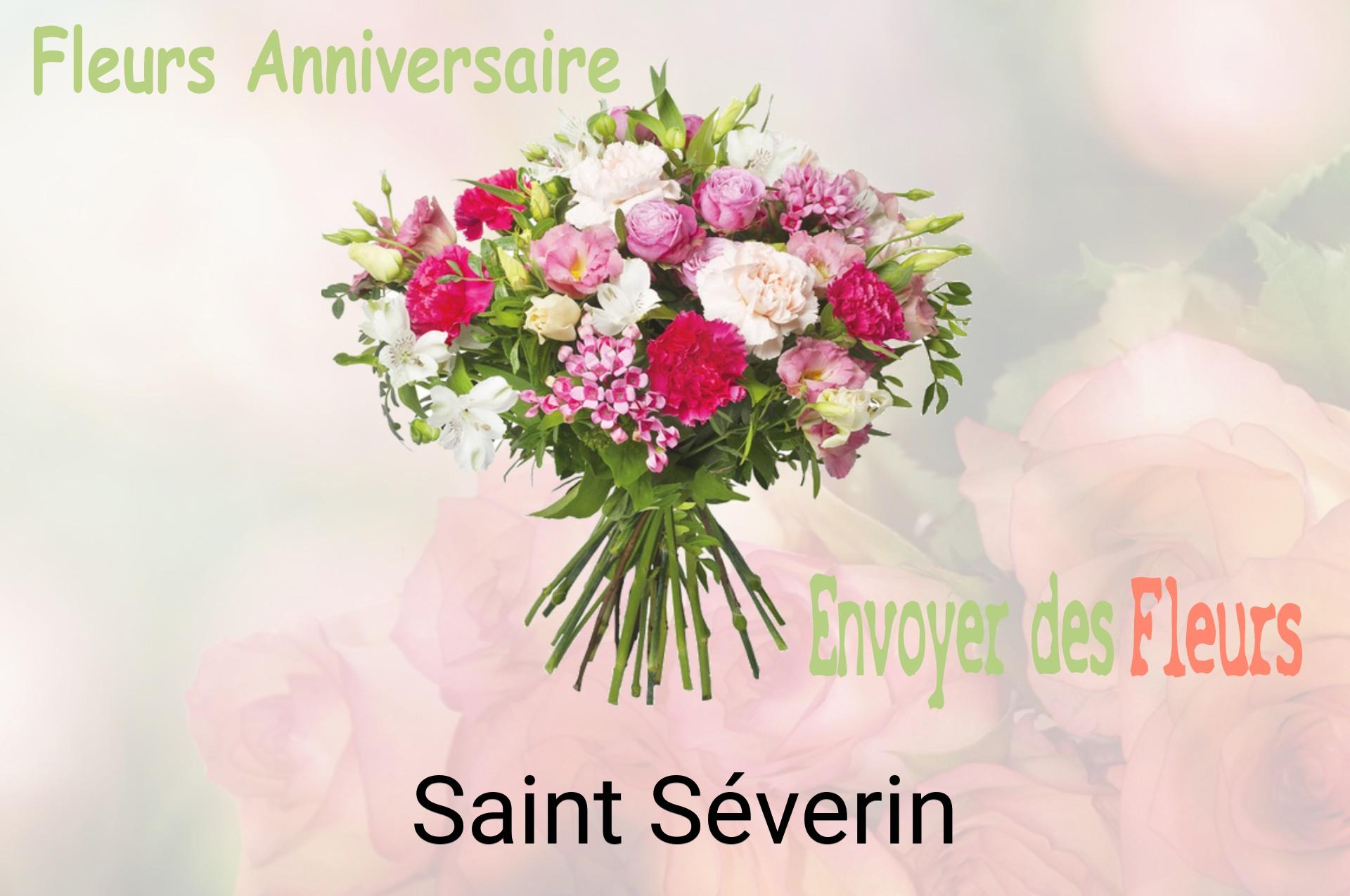 Bouquet de fleurs d’anniversaire livré à Saint-Séverin