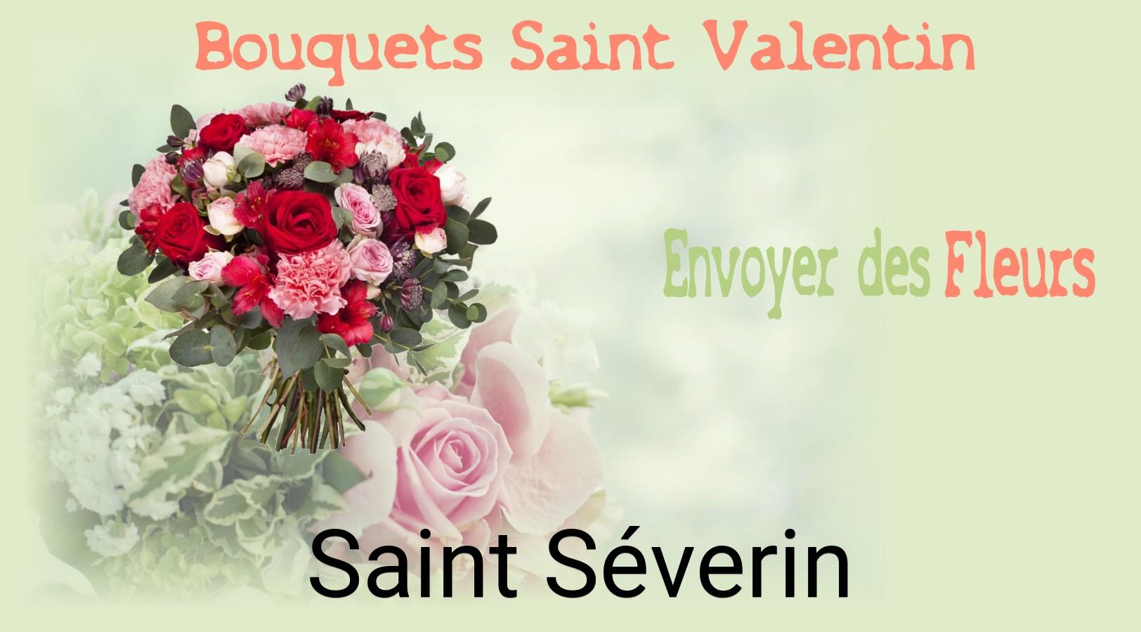 Roses de Saint-Valentin livrées à Saint-Séverin